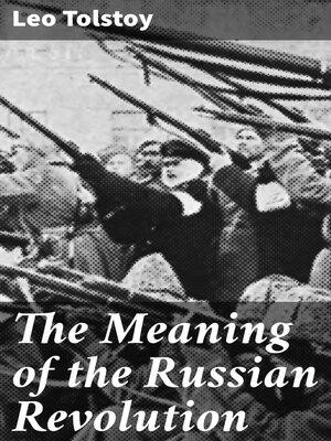 cover image of The Meaning of the Russian Revolution